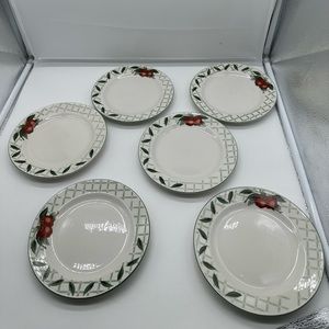 Set of 6 WSP Cades Creek Salad Plates Plate
